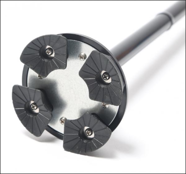 Zweihändiger Gehstock mit LED Licht und Sirene